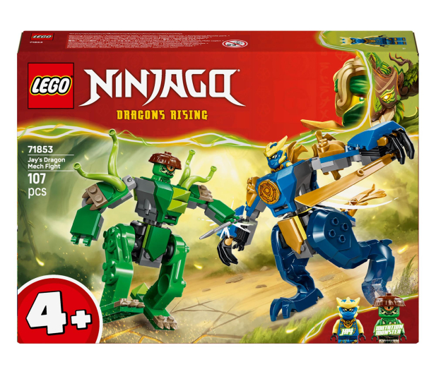 LEGO NINJAGO 71853 Bitwa w smoczym mechu Jaya - 1489558 - zdjęcie